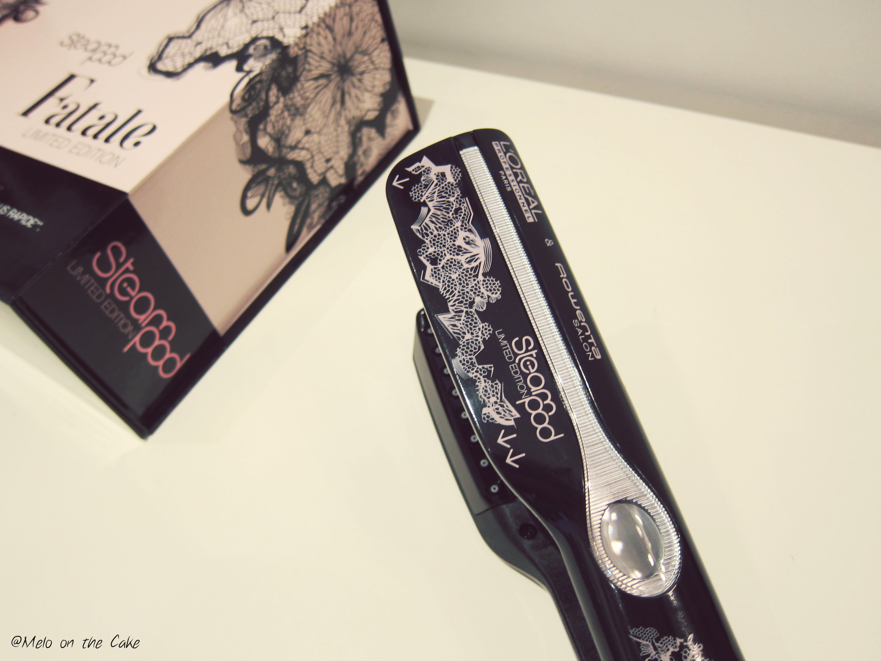 The Fatale Limited Edition du Steampod (L’Oréal Professionnel & Rowenta Salon) steam2